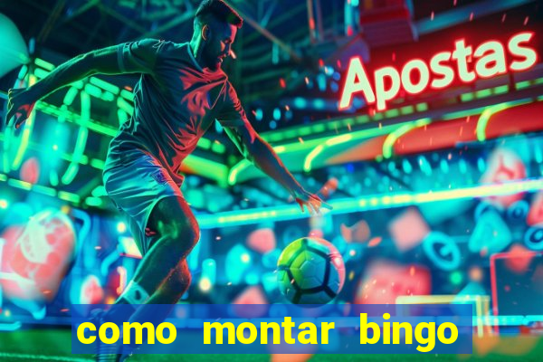 como montar bingo brinquedos toia